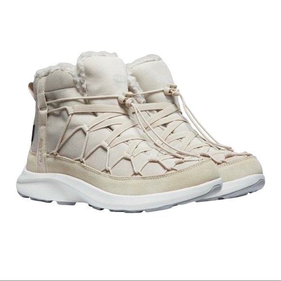Keen Shoes - 𝅺keen Doeskin & Silver Birch Uneek Chukka Boots